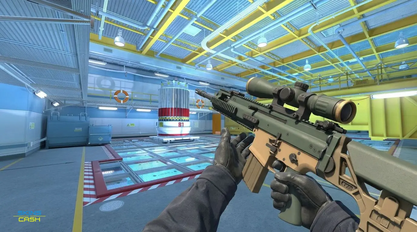 SCAR-20 | Contractor — In-game inspect