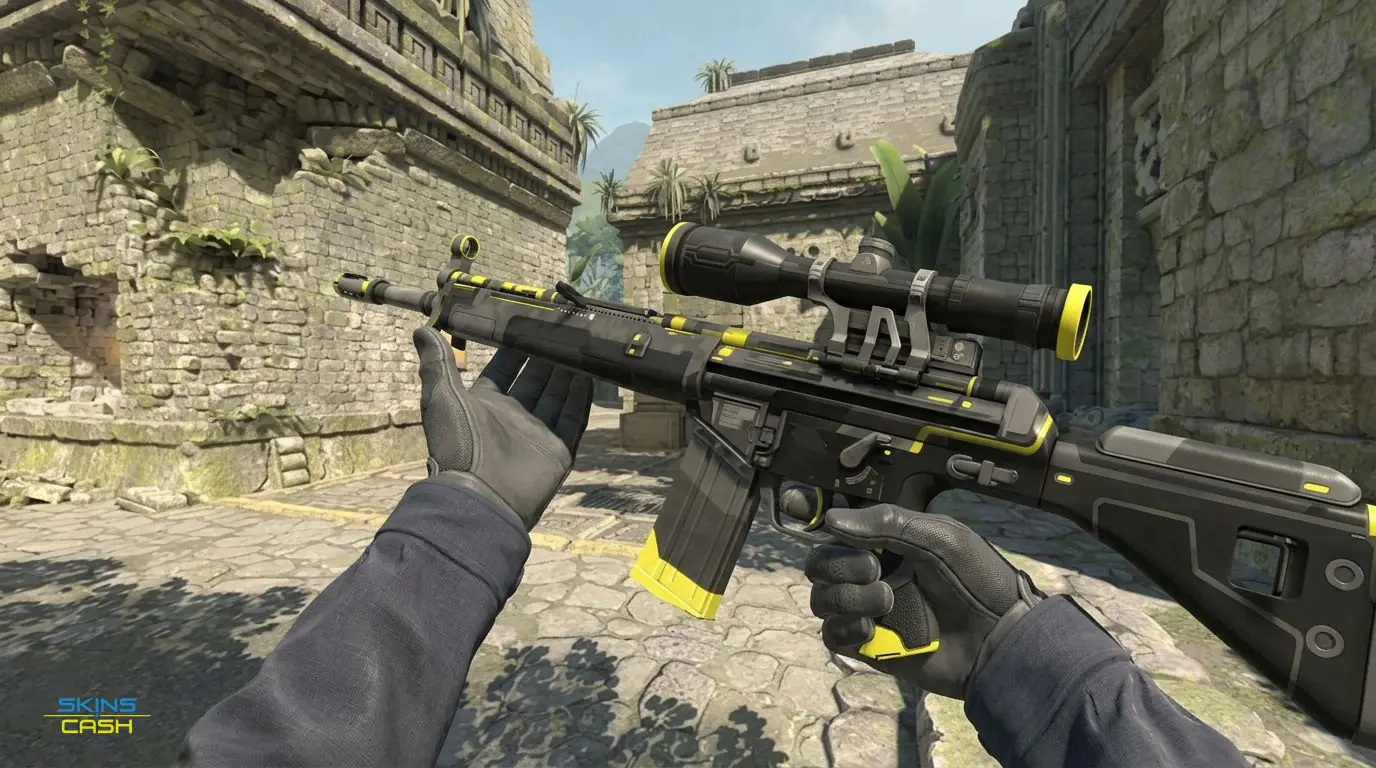 G3SG1 | Stinger — In-game inspect