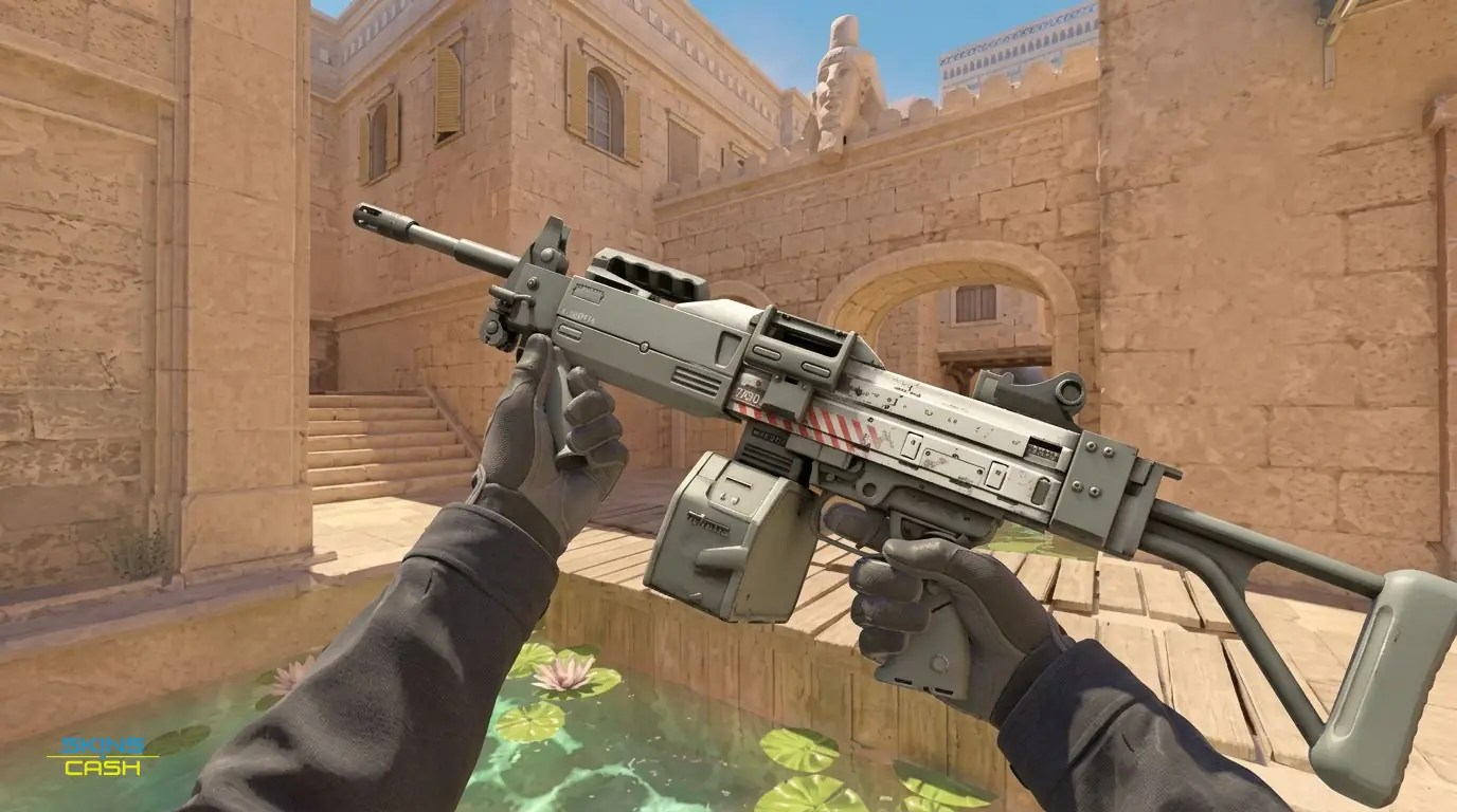 Negev | Prototype — In-game inspect