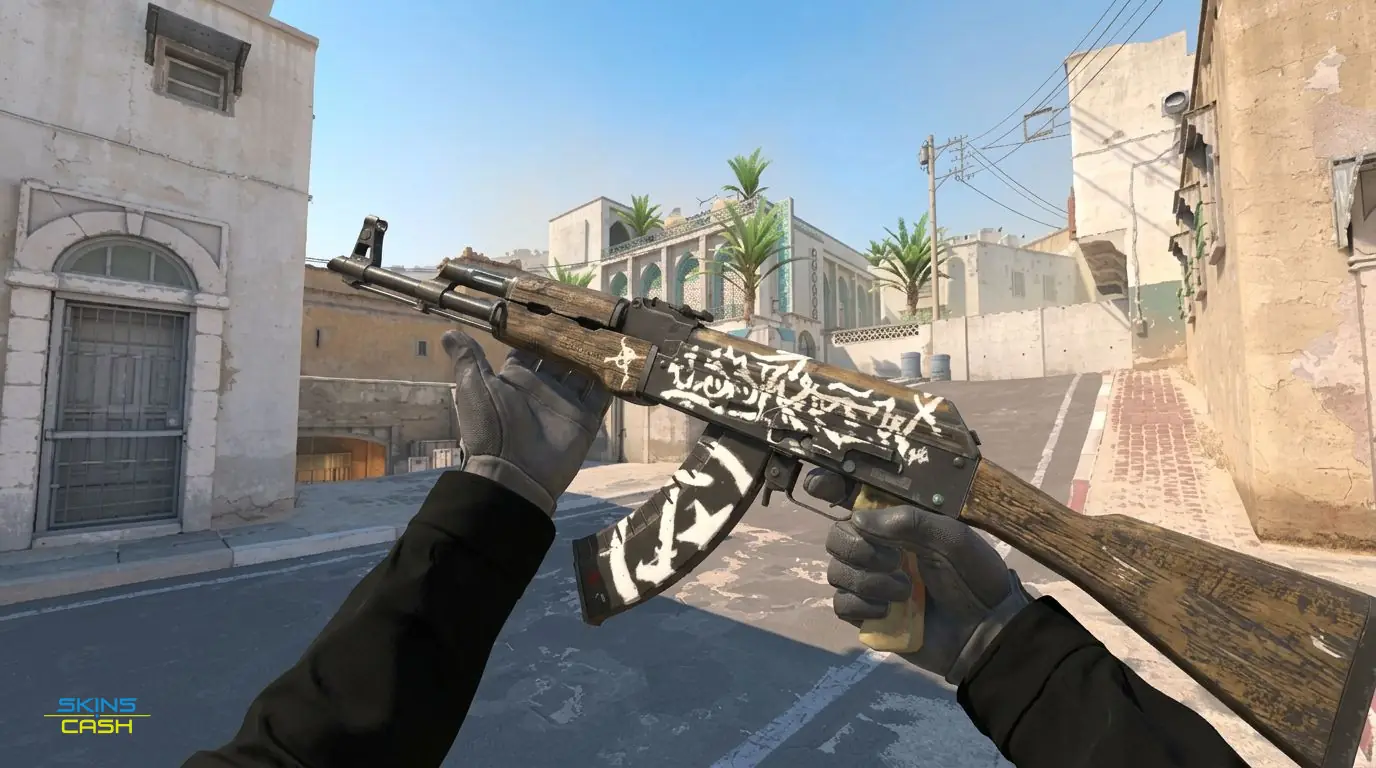 AK-47 | Wasteland Rebel — In-game inspect