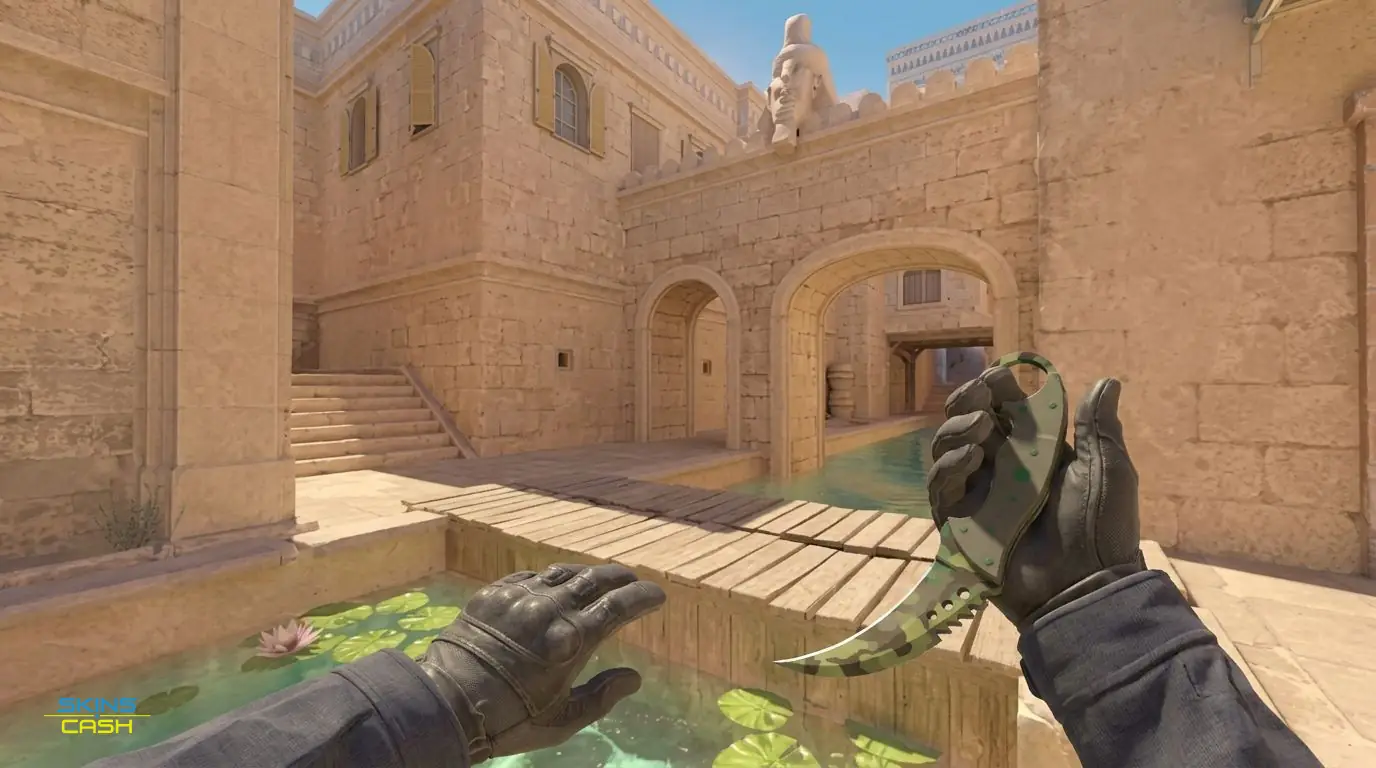 ★ Talon Knife | Boreal Forest — In-game inspect