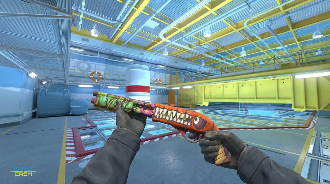Sawed-Off | Devourer — In-game inspect