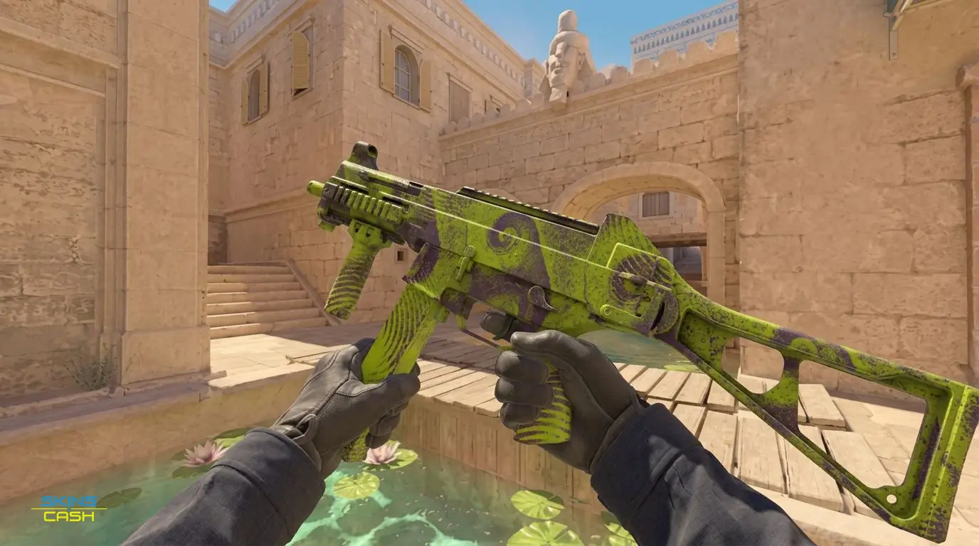 UMP-45 | Delusion — In-game inspect