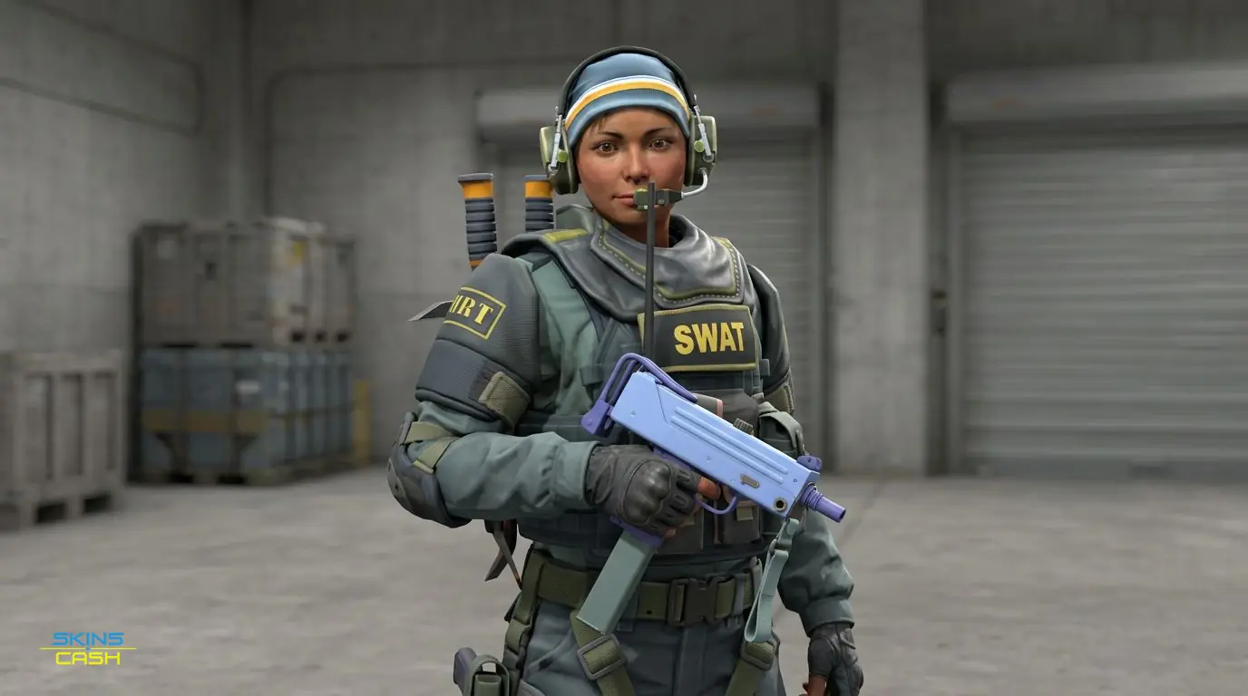 MAC-10 | Indigo — In the field
