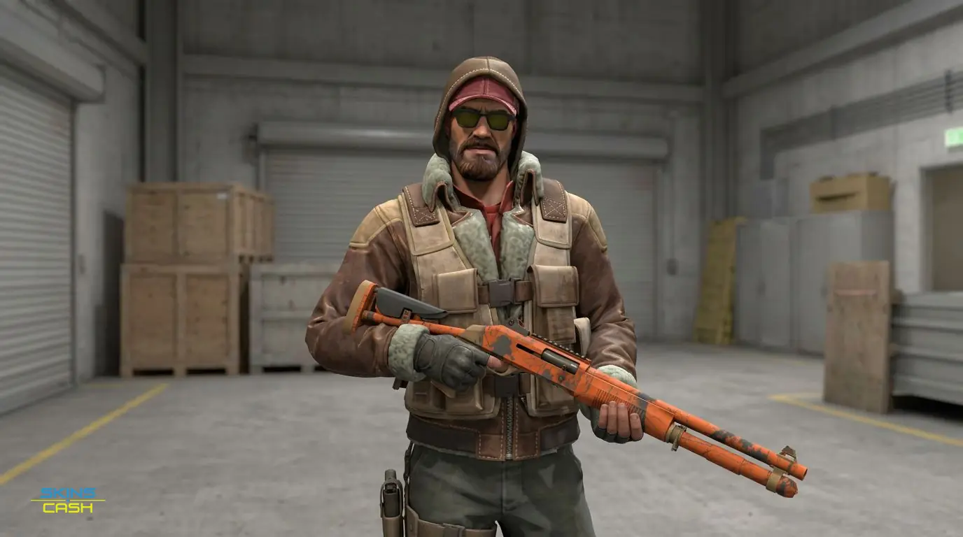 XM1014 | Blaze Orange — In the field