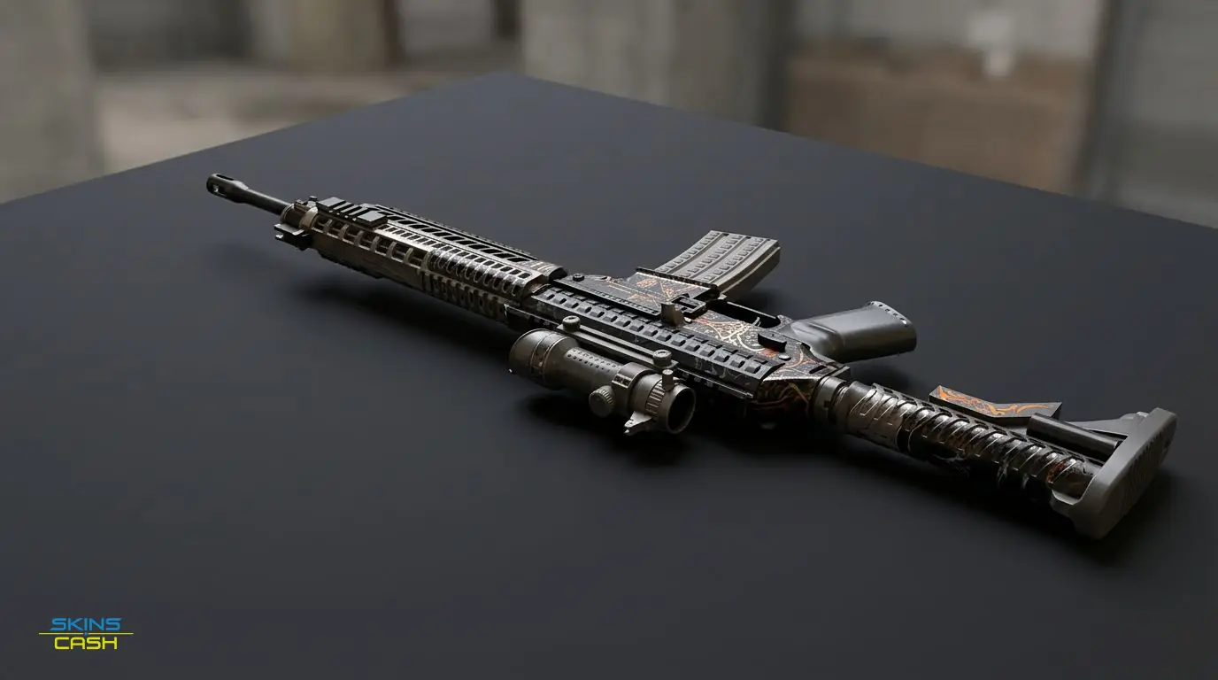 SG 553 | Heavy Metal — Product view