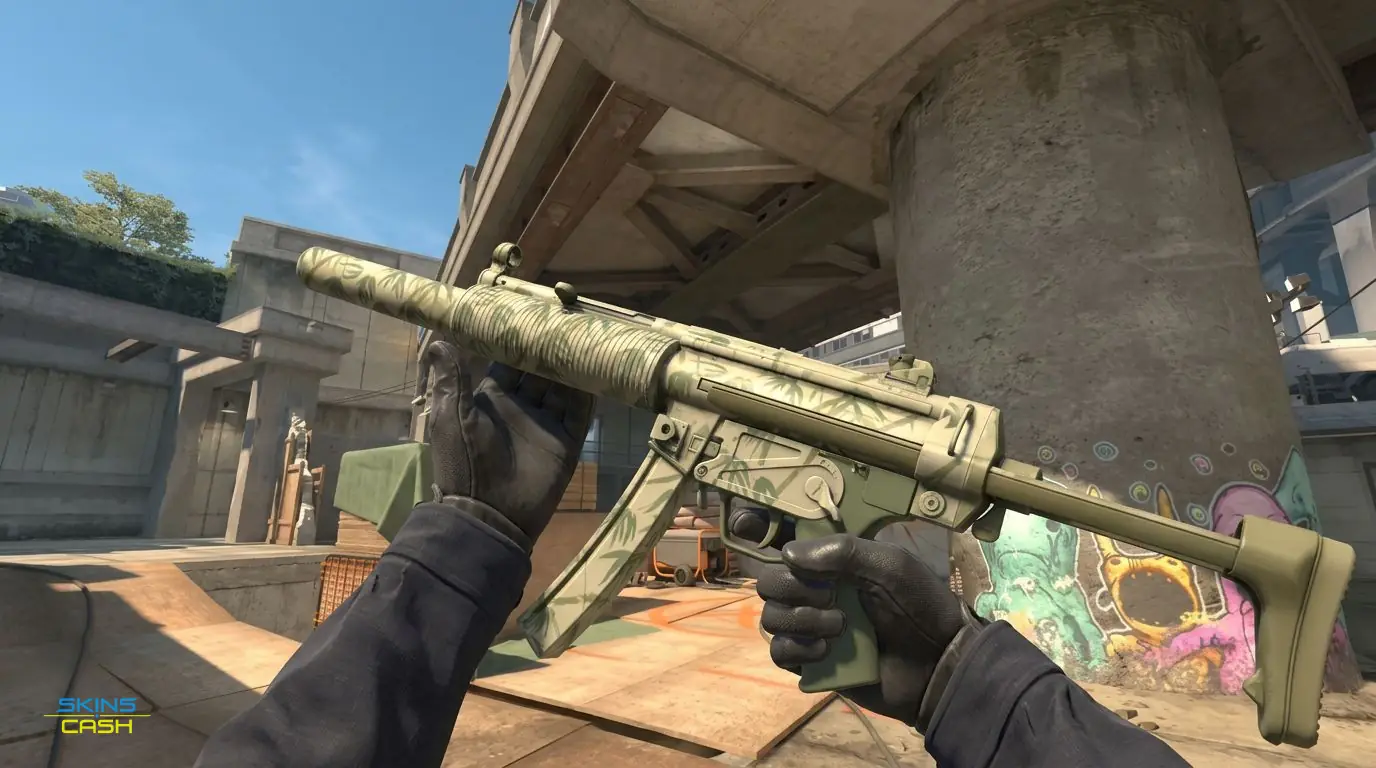 MP5-SD | Bamboo Garden — In-game inspect