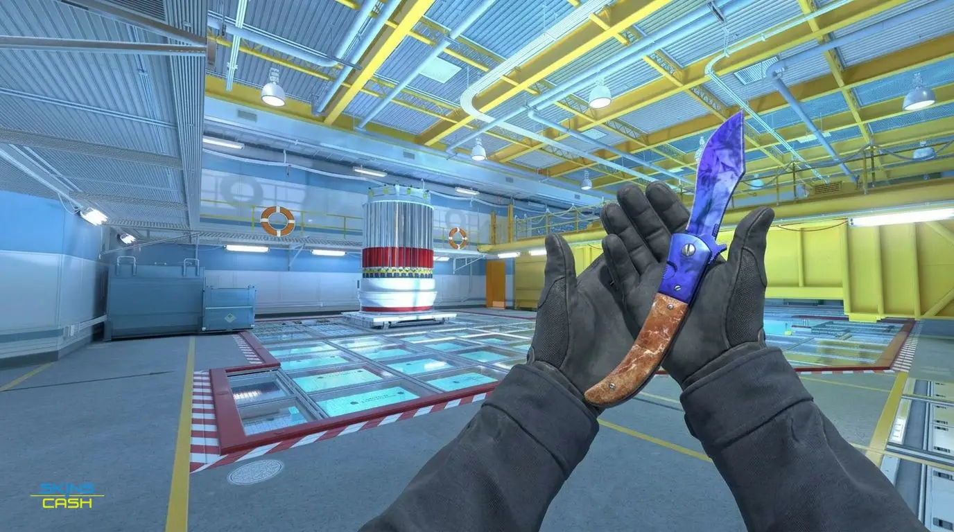 ★ Navaja Knife | Doppler Sapphire — In-game inspect