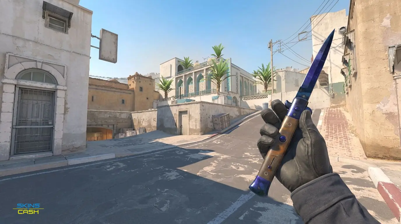 ★ Stiletto Knife | Doppler Phase 3 — In-game inspect
