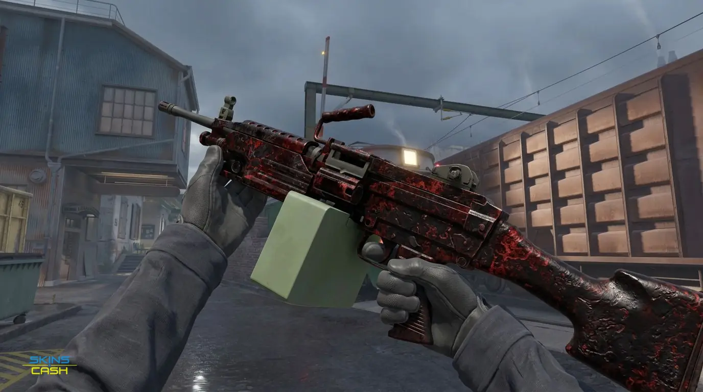 M249 | Magma — In-game inspect
