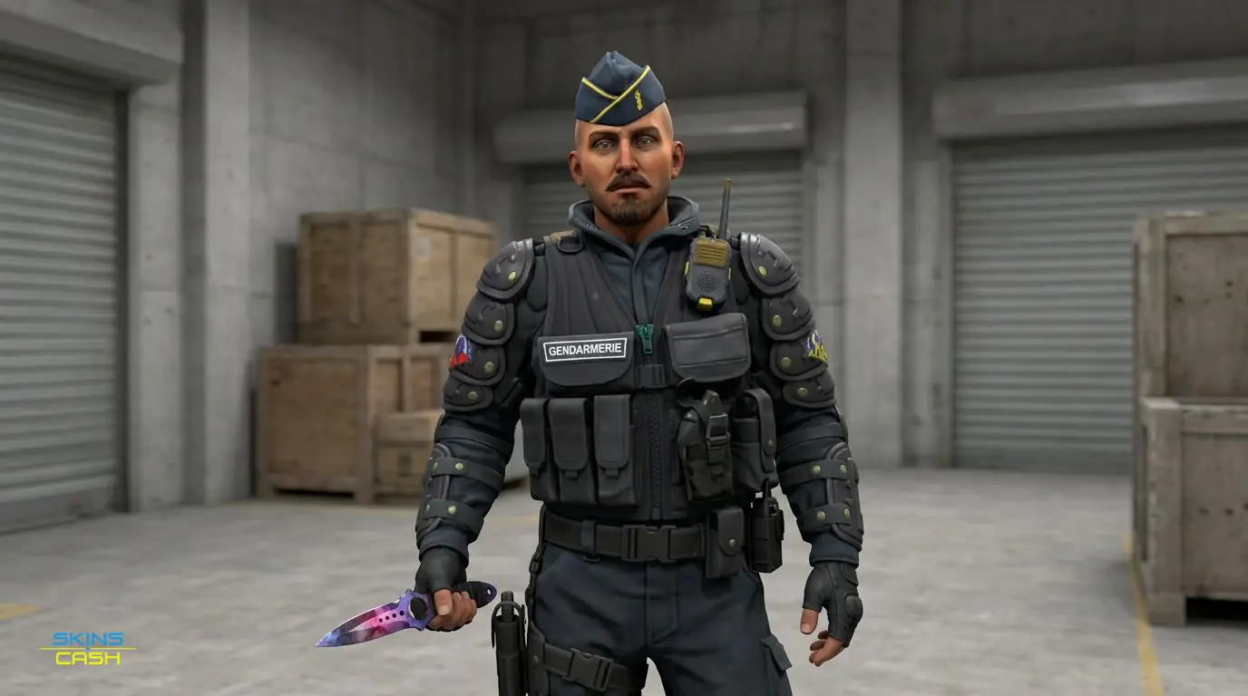 ★ Skeleton Knife | Doppler Phase 1 — In the field