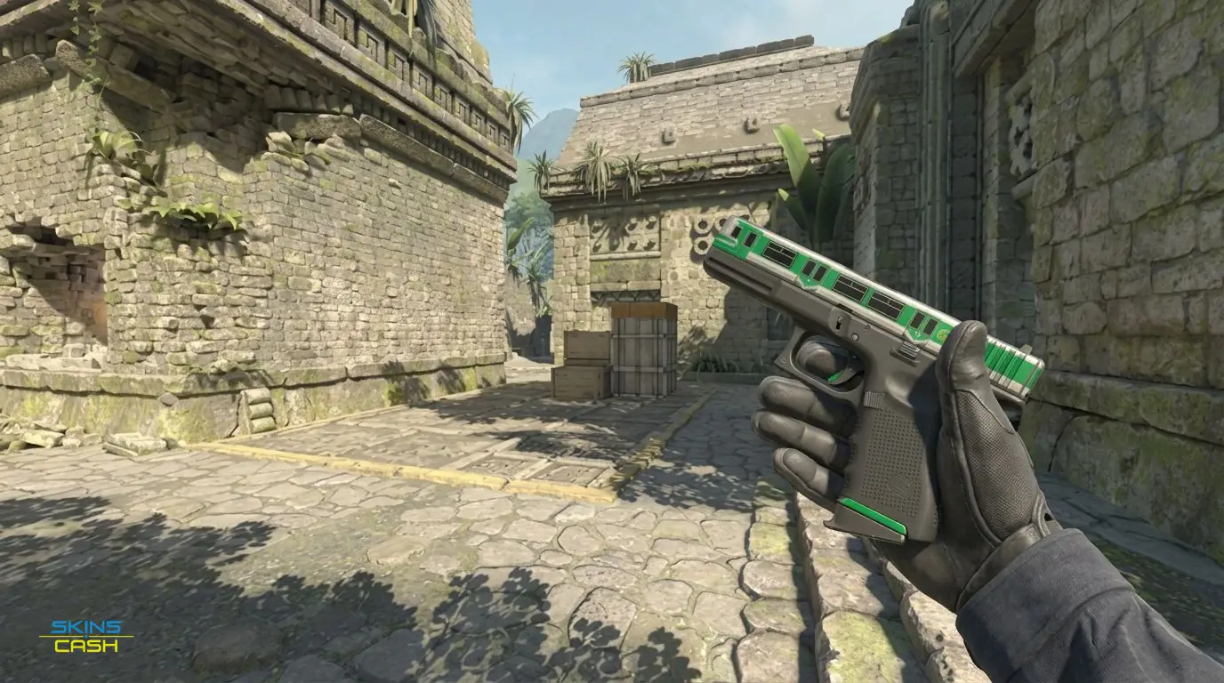 Glock-18 | Green Line — In-game inspect