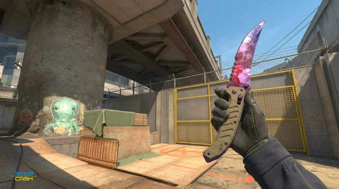 ★ Flip Knife | Doppler Phase 1 — In-game inspect