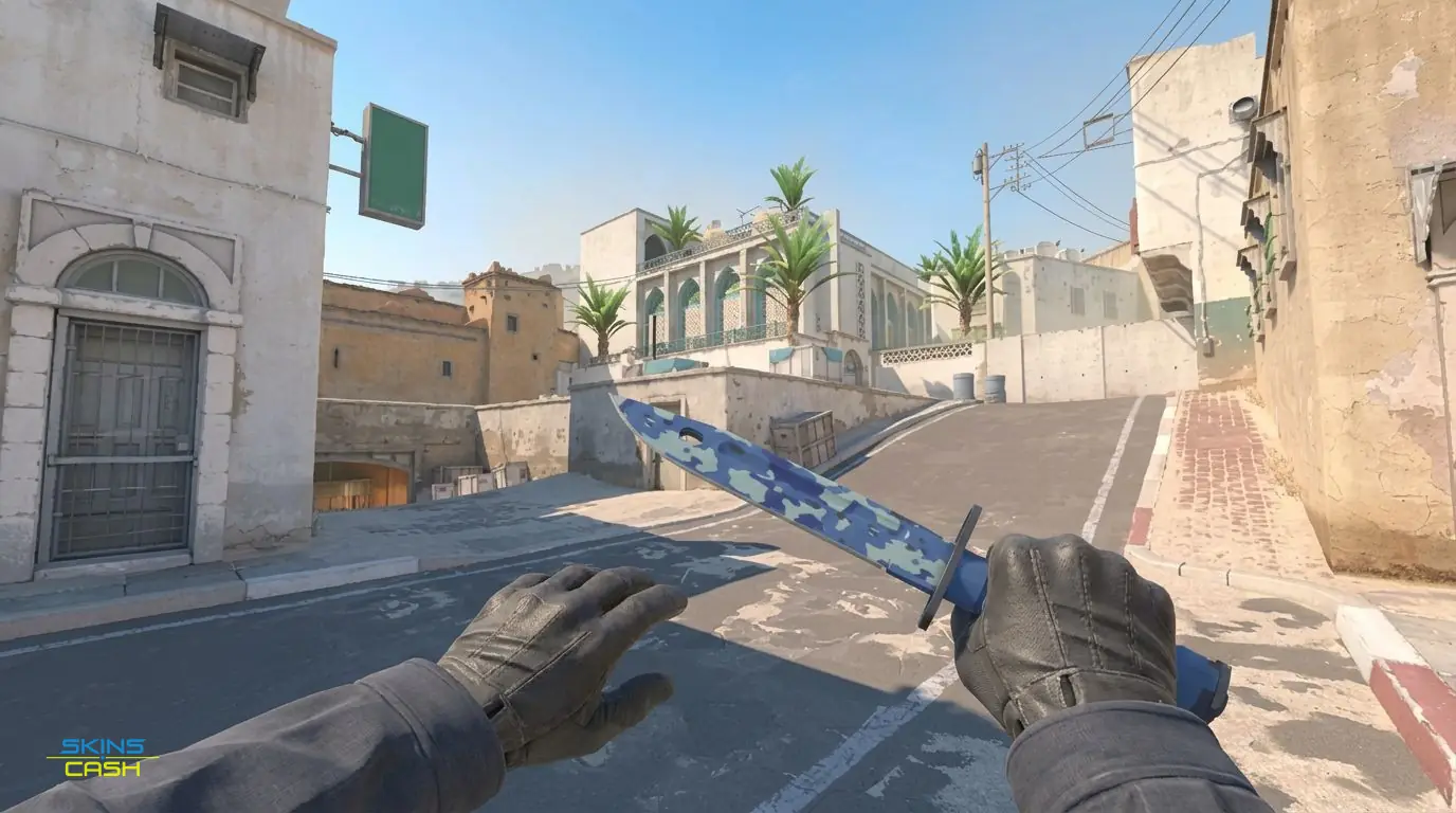 ★ Bayonet | Bright Water — In-game inspect