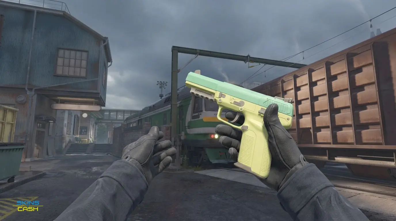 Five-SeveN | Jungle — In-game inspect