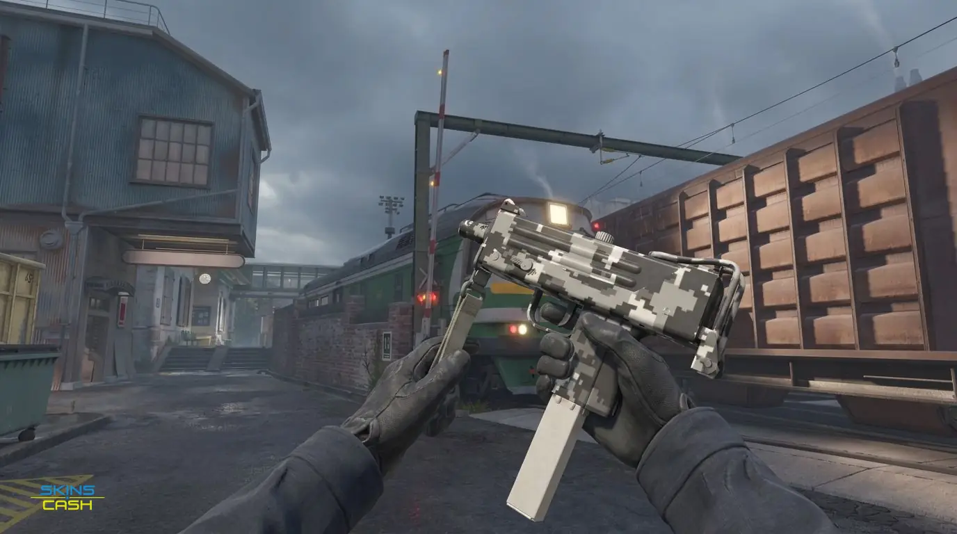 MAC-10 | Urban DDPAT — In-game inspect