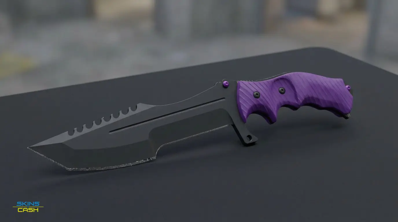 ★ Huntsman Knife | Ultraviolet — Product view