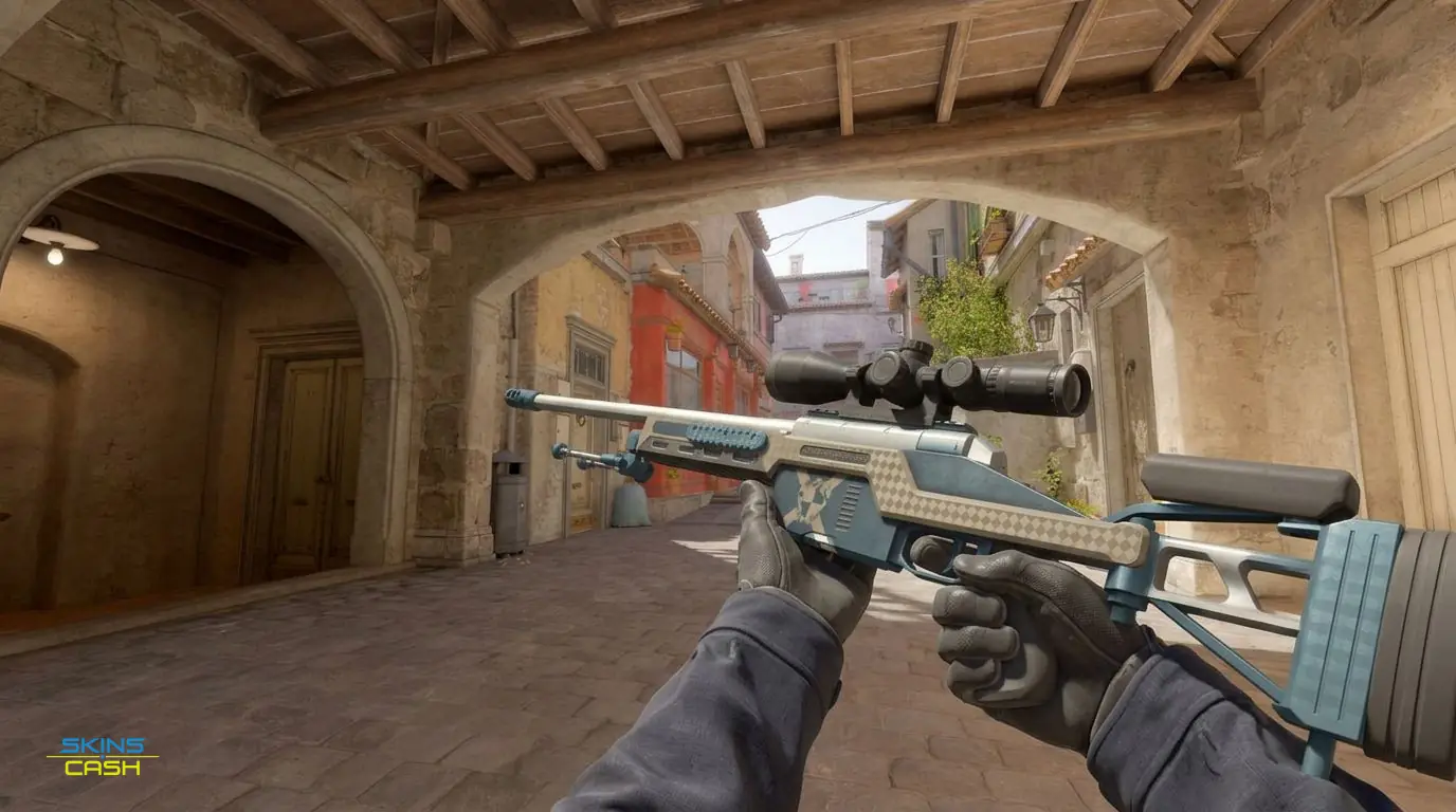 SSG 08 | Hand Brake — In-game inspect