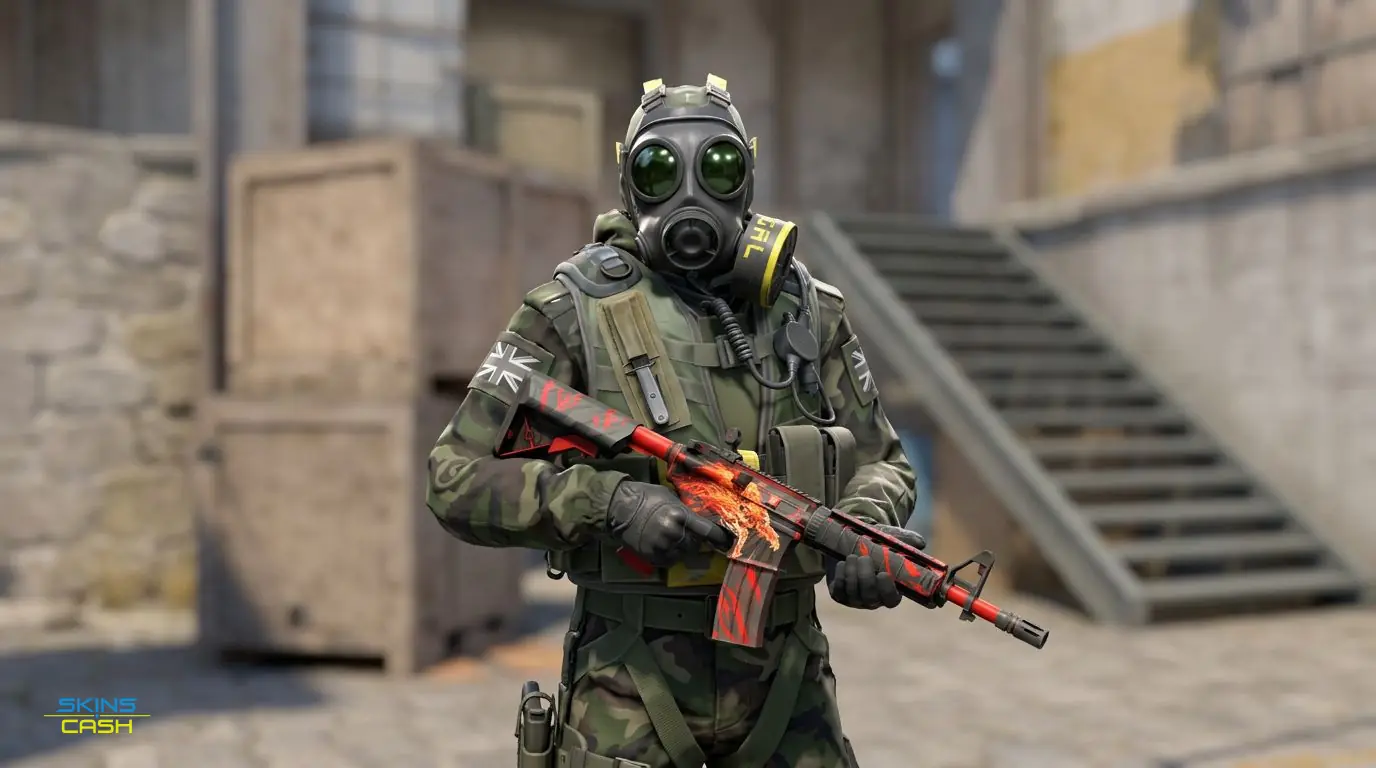 M4A4 | Howl — In the field