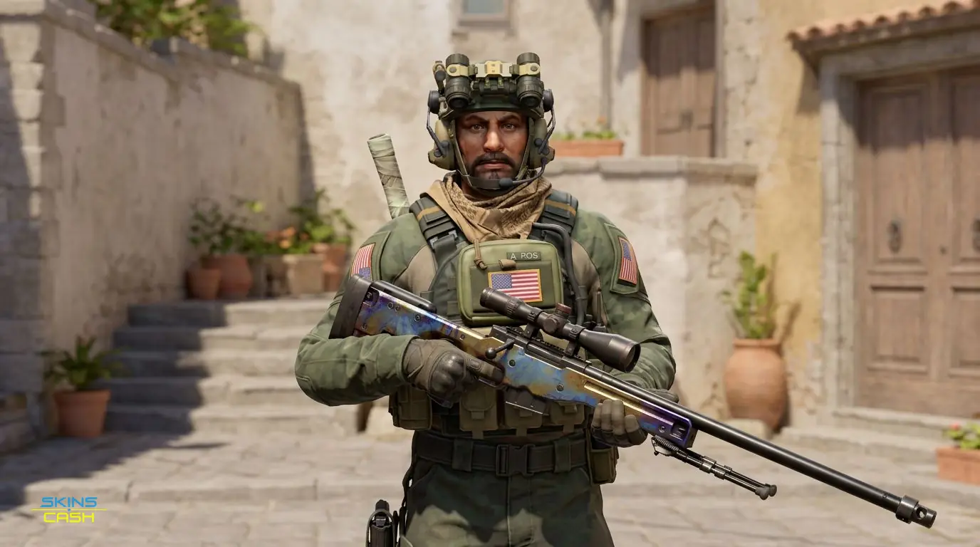 AWP | Chrome Cannon — In the field