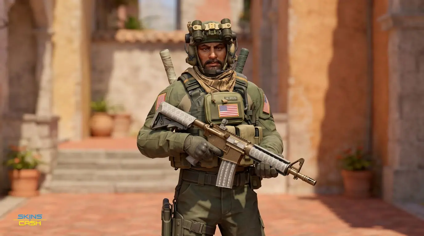 M4A4 | Royal Paladin — In the field