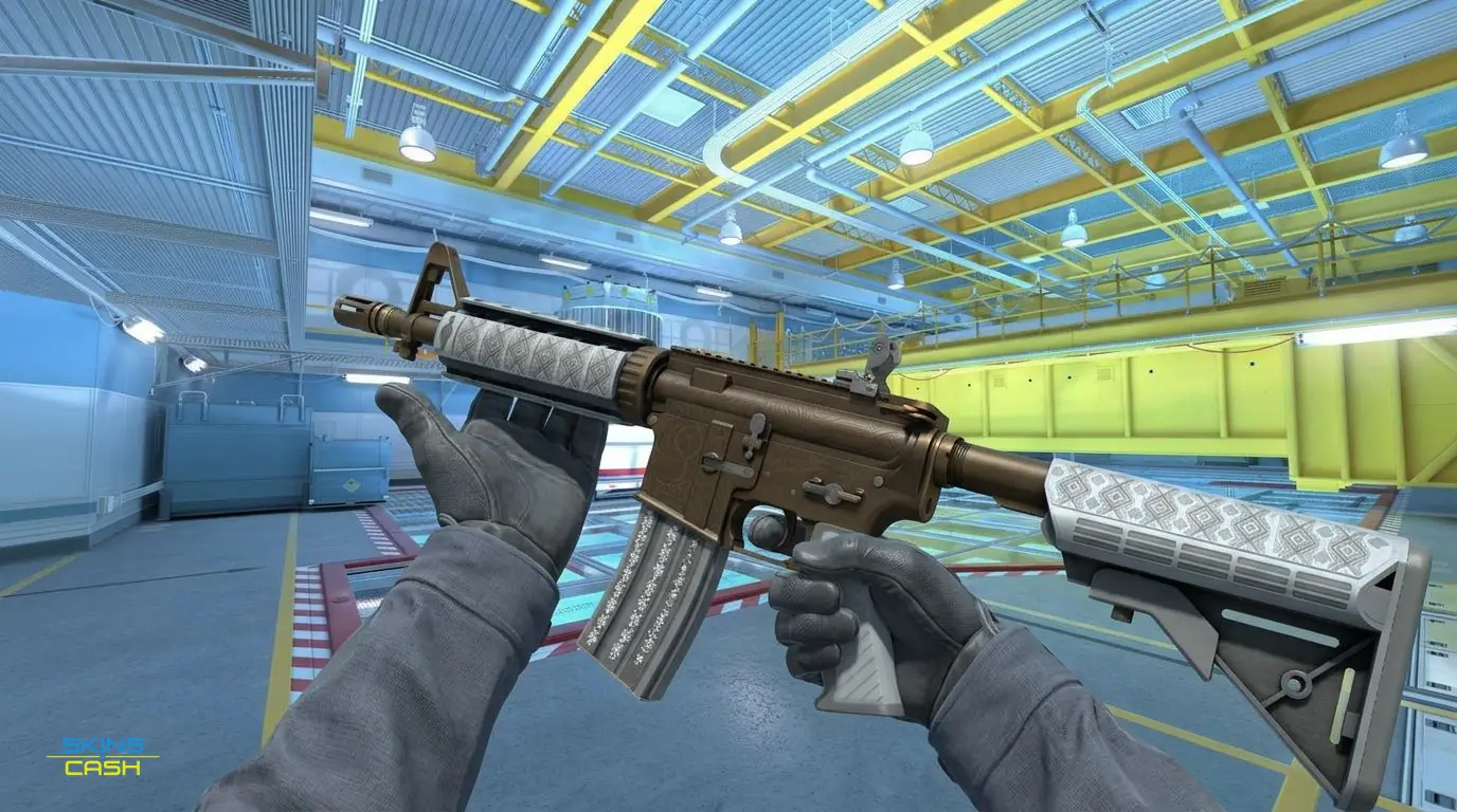 M4A4 | Royal Paladin — In-game inspect