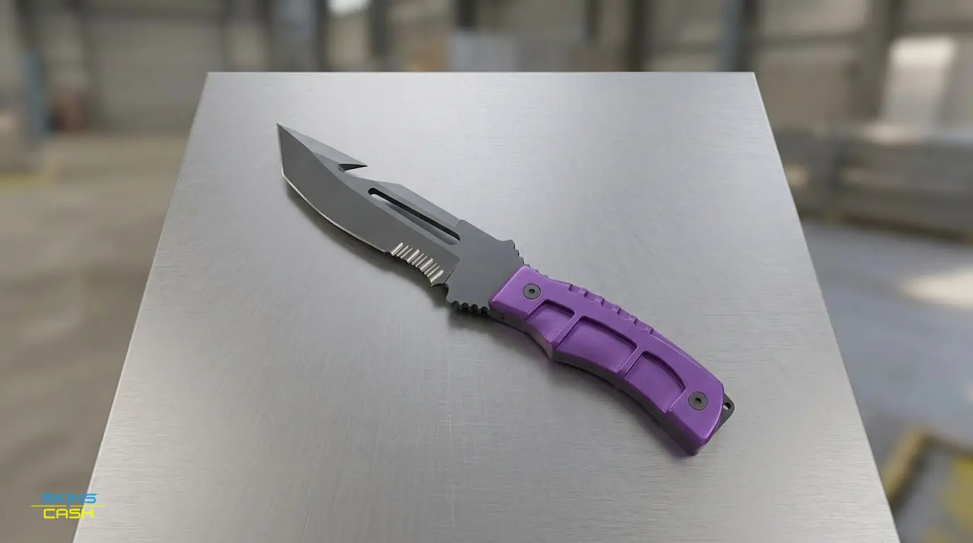 ★ Survival Knife | Ultraviolet — Product view