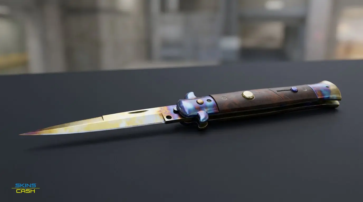 ★ Stiletto Knife | Case Hardened — Product view