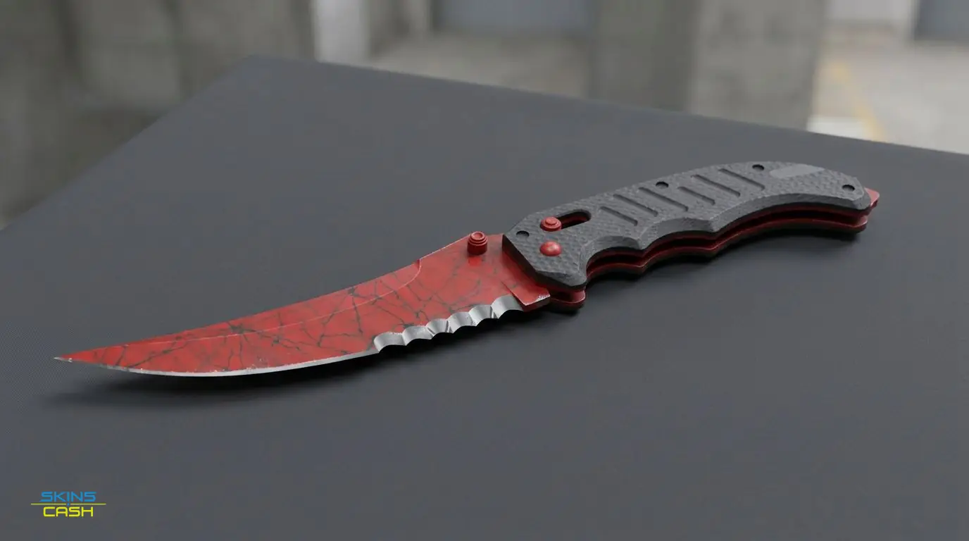 ★ Flip Knife | Crimson Web — Product view