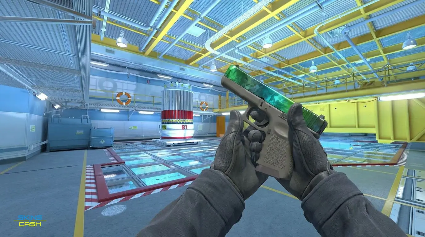 Glock-18 | Gamma Doppler Phase 3 — In-game inspect