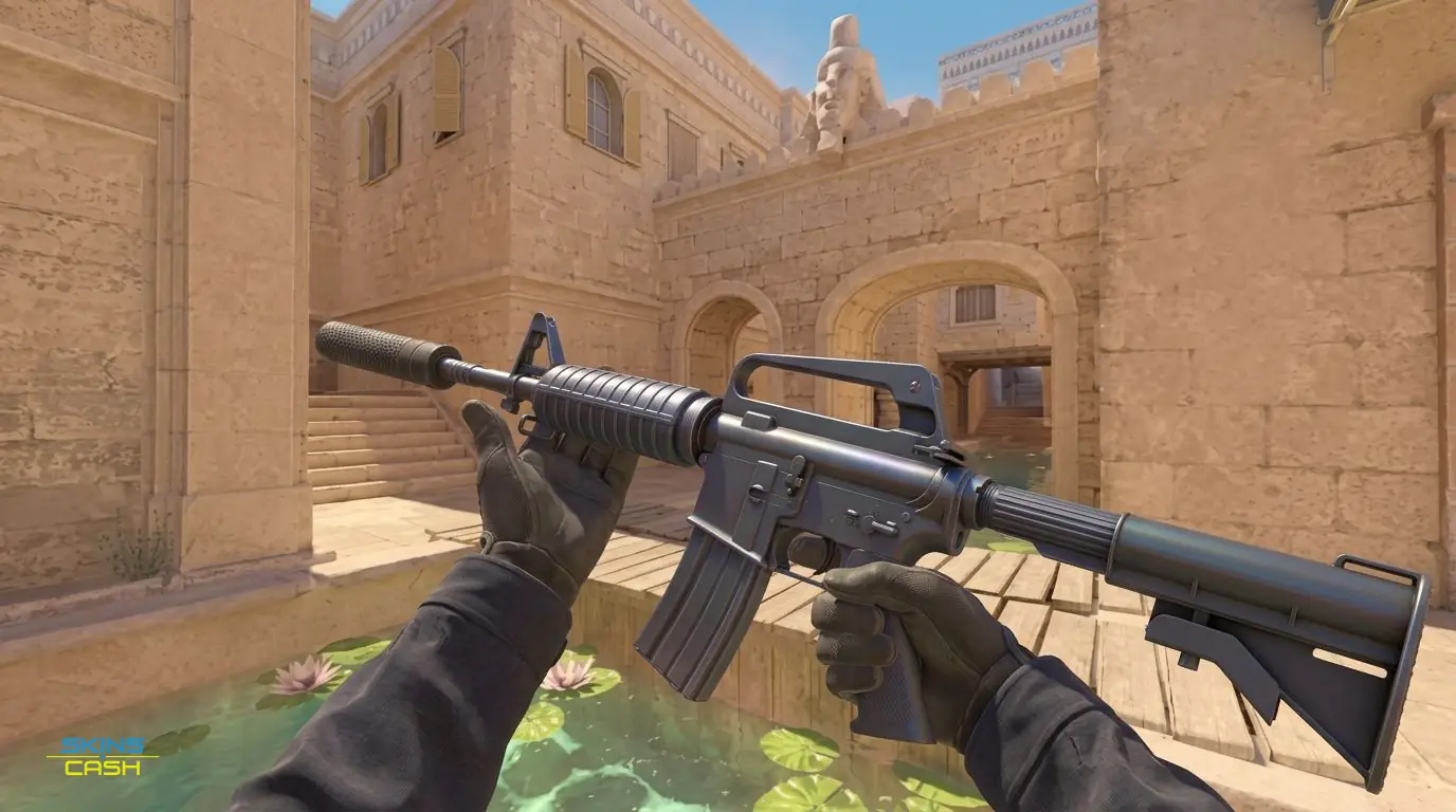 M4A1-S | Liquidation — In-game inspect