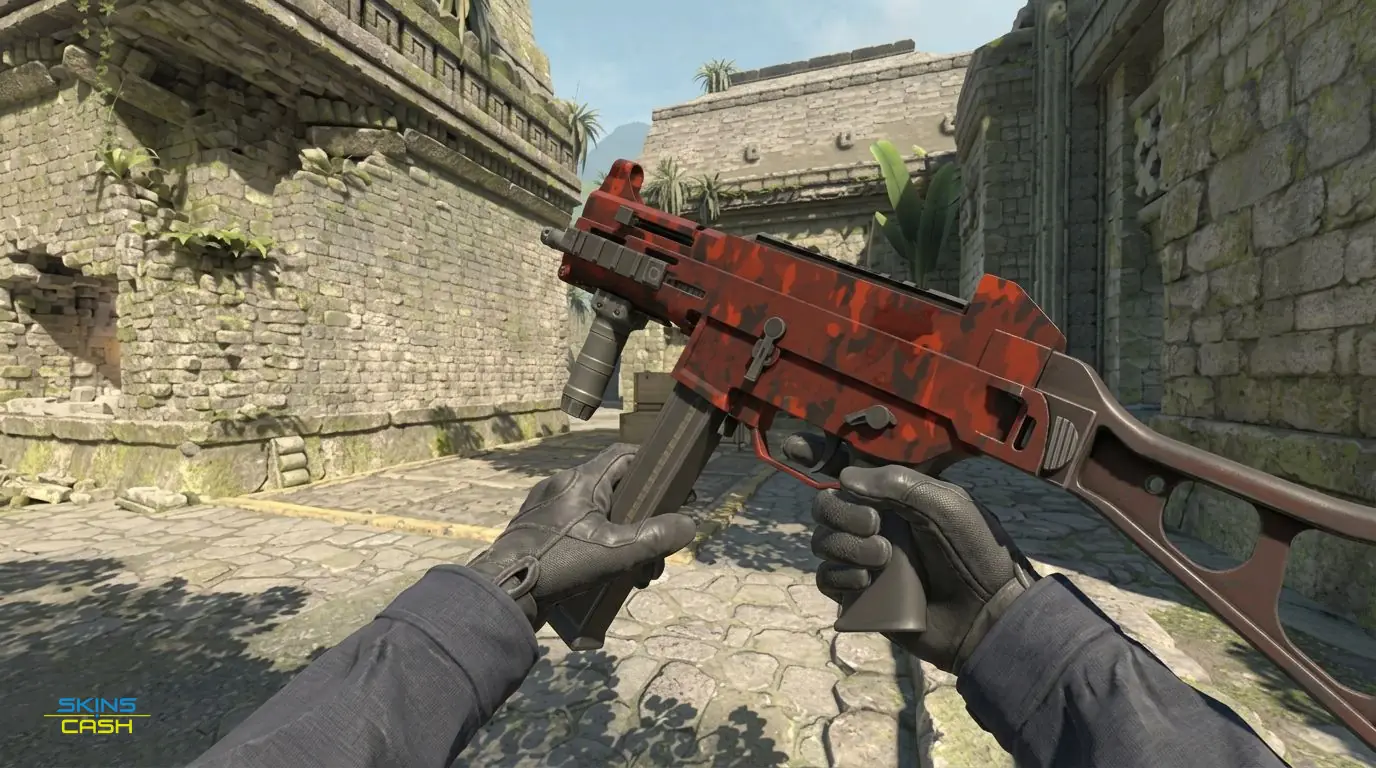UMP-45 | Full Stop — In-game inspect