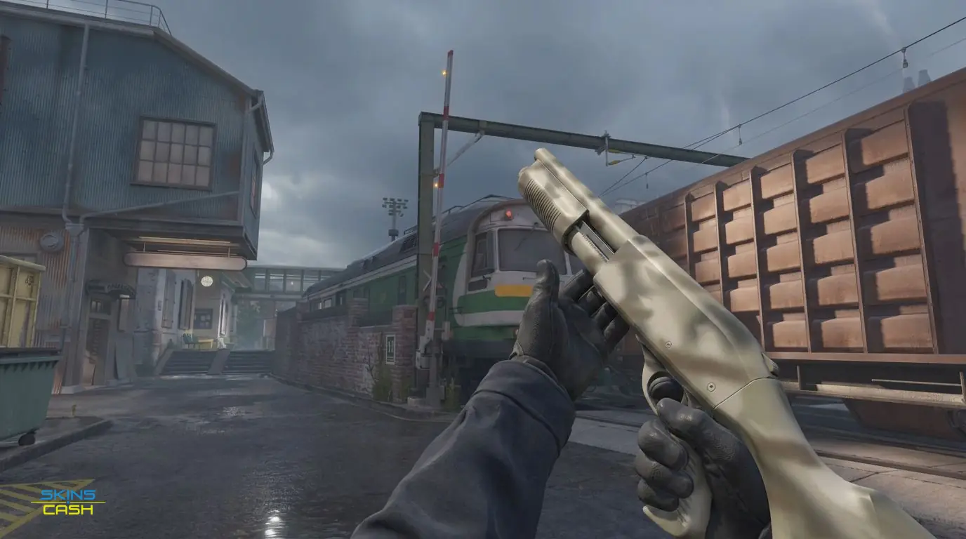 Sawed-Off | Sage Spray — In-game inspect