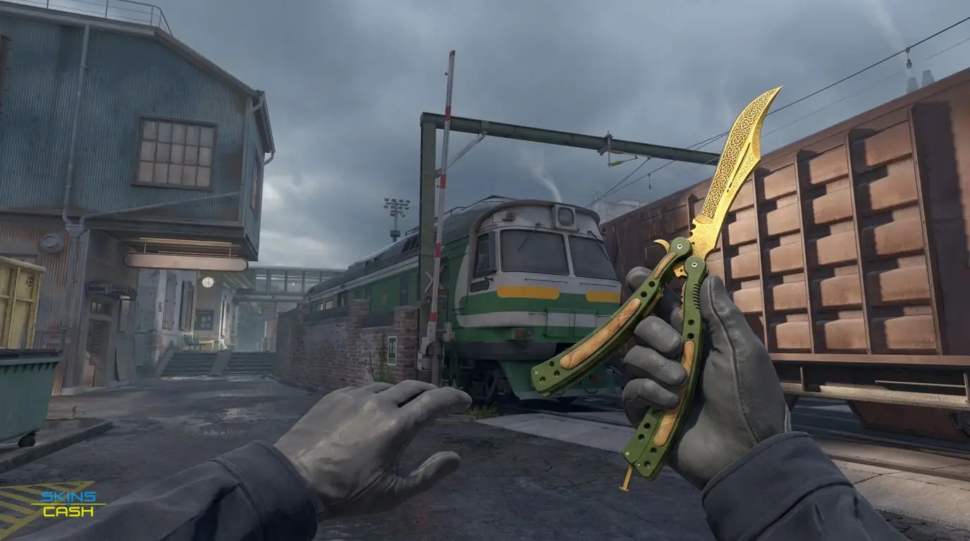 ★ Butterfly Knife | Lore — In-game inspect