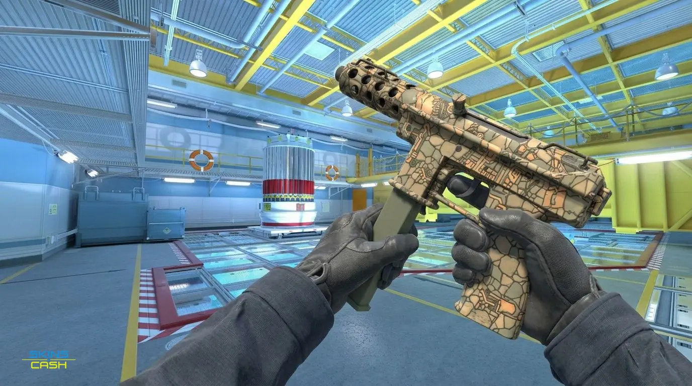 Tec-9 | Blast From the Past — In-game inspect