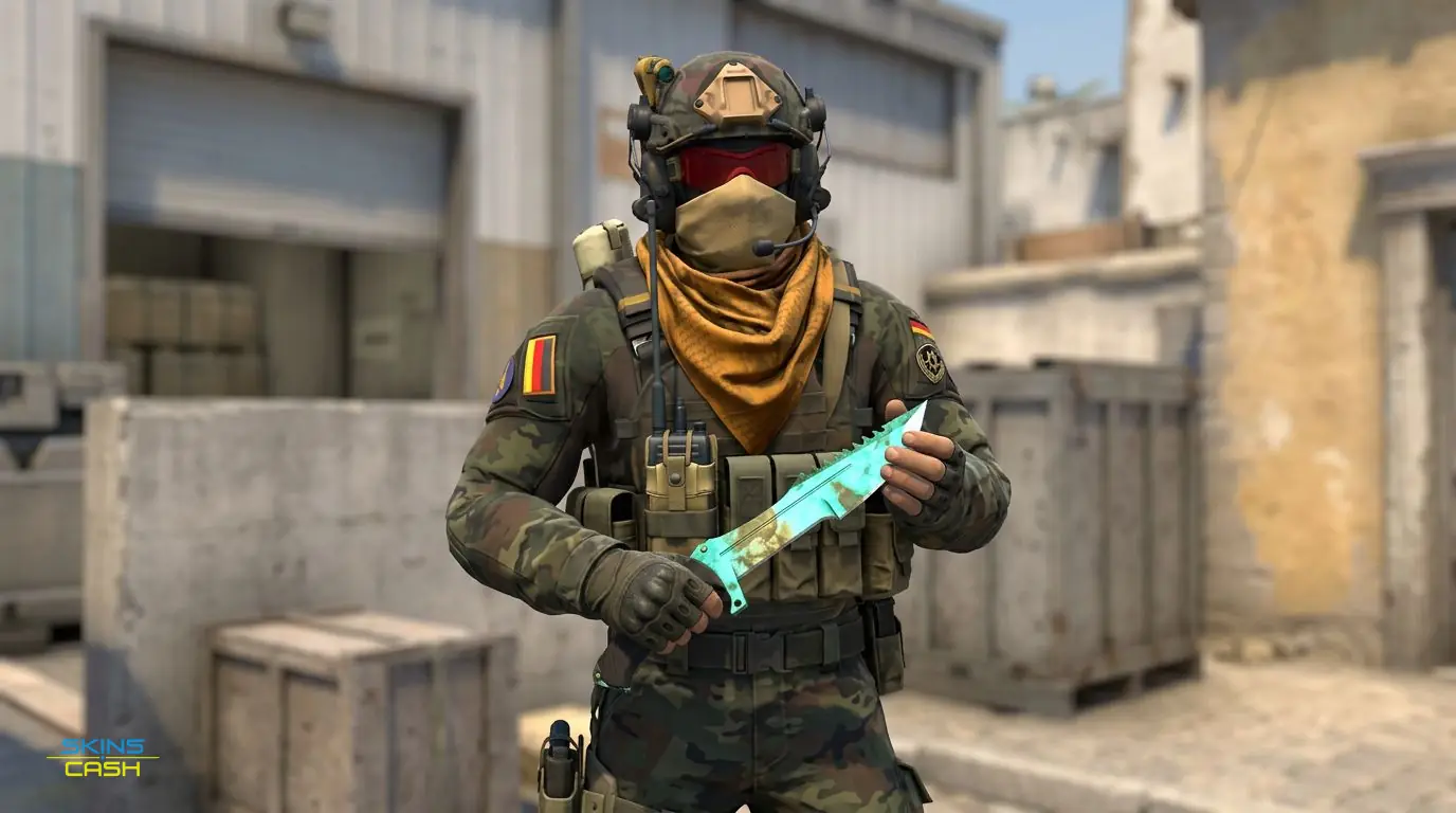 ★ Huntsman Knife | Gamma Doppler Phase 2 — In the field