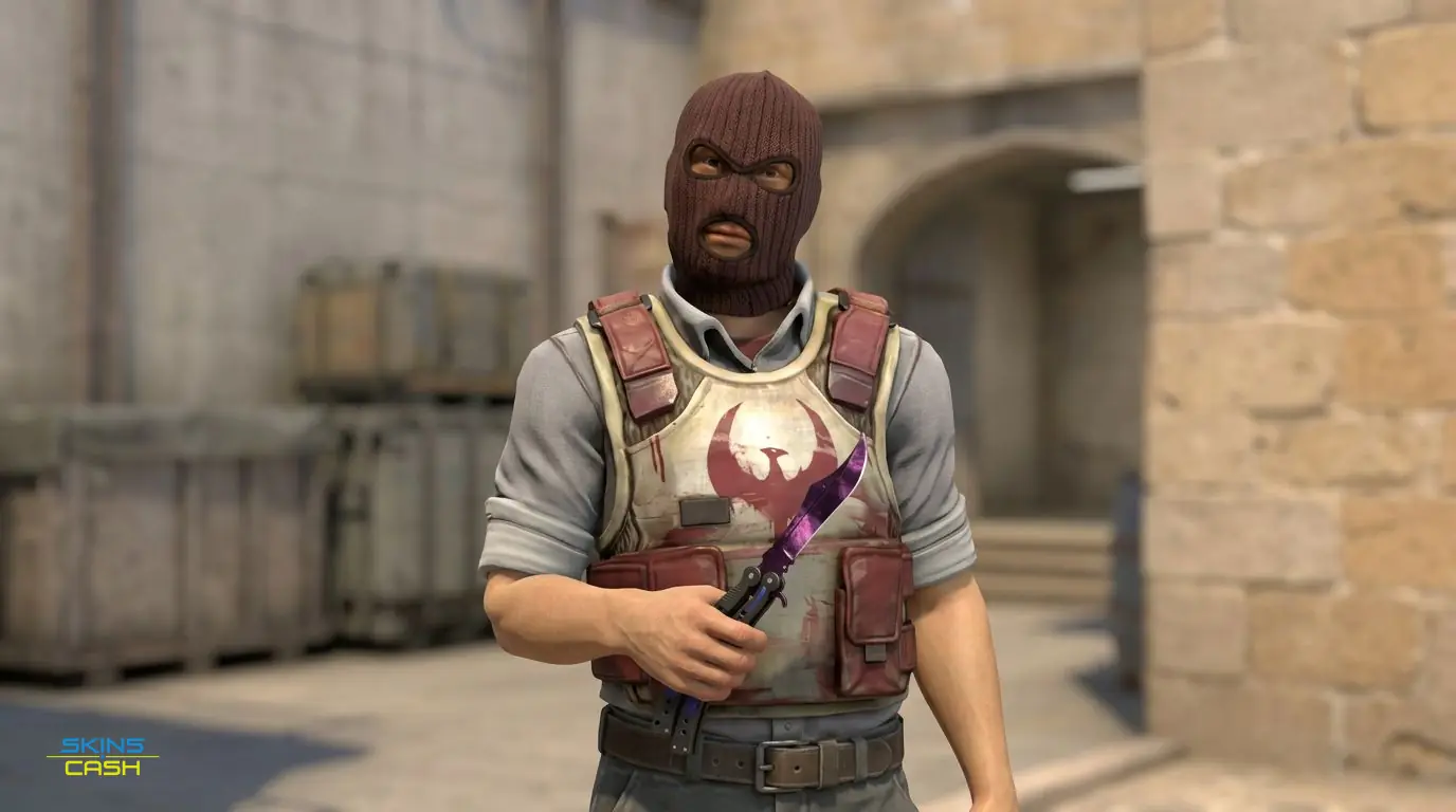 ★ Butterfly Knife | Doppler Black Pearl — In the field
