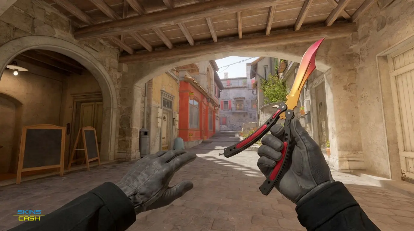★ Butterfly Knife | Fade — In-game inspect