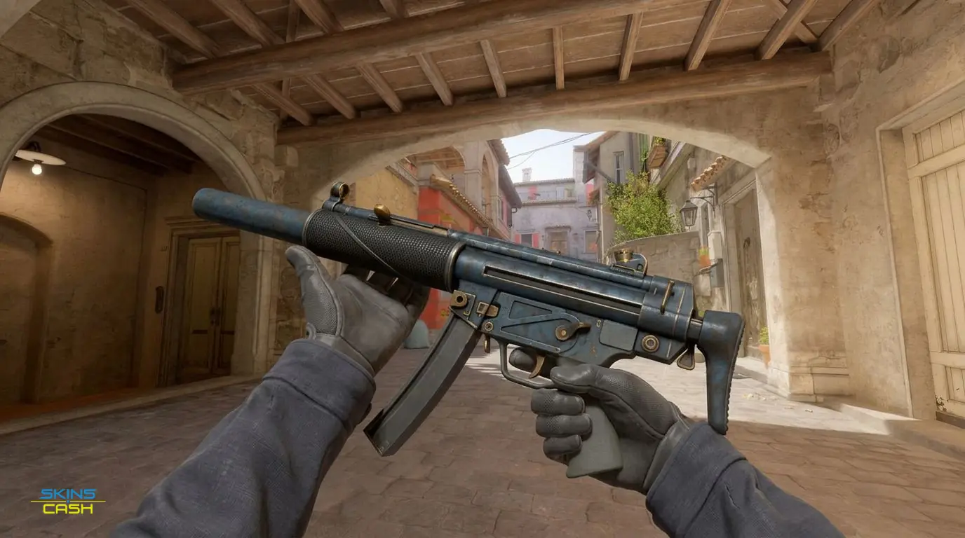 MP5-SD | Acid Wash — In-game inspect
