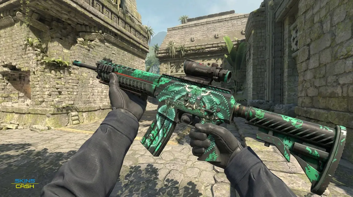 SG 553 | Dragon Tech — In-game inspect