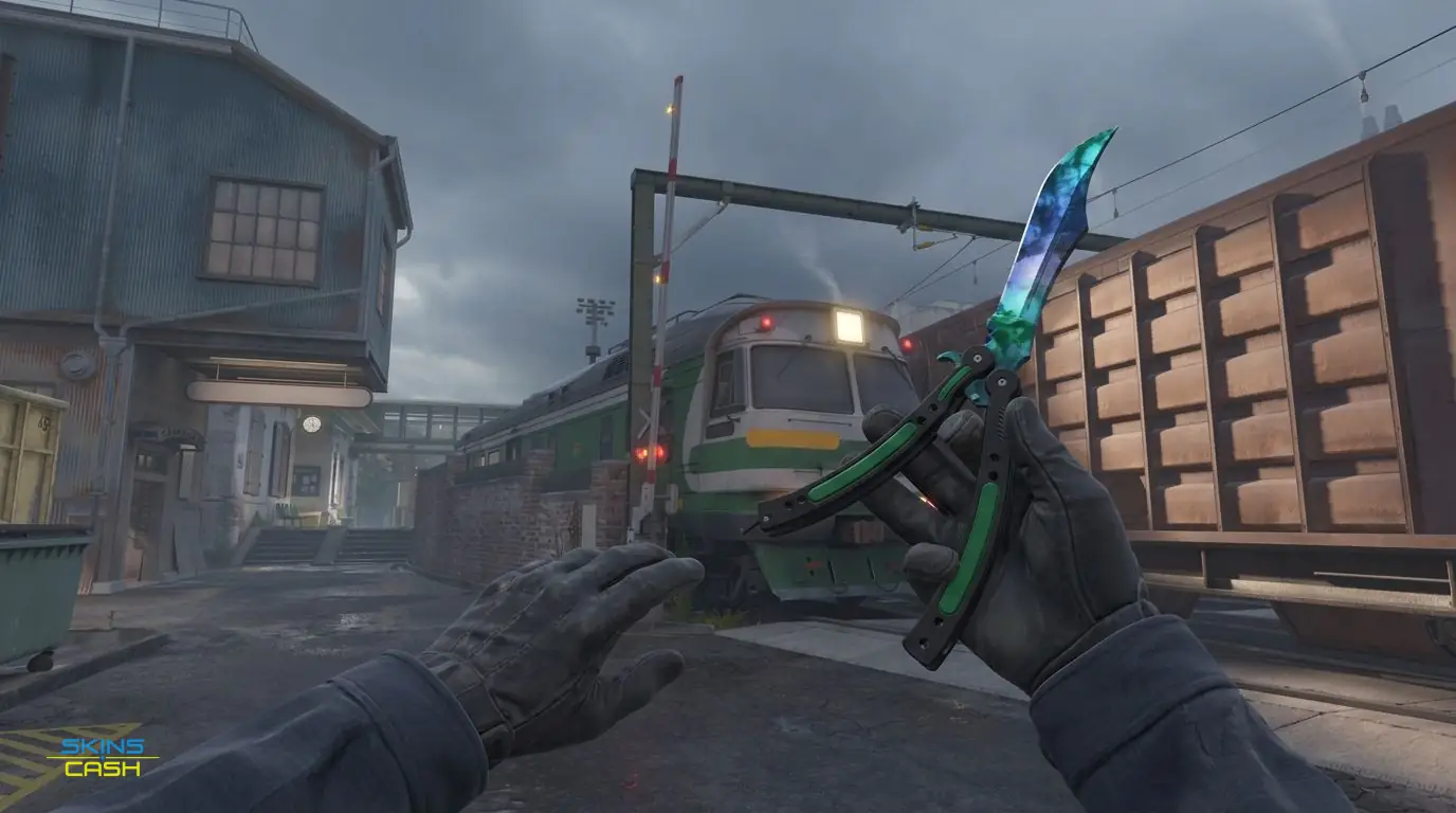 ★ Butterfly Knife | Gamma Doppler Phase 1 — In-game inspect