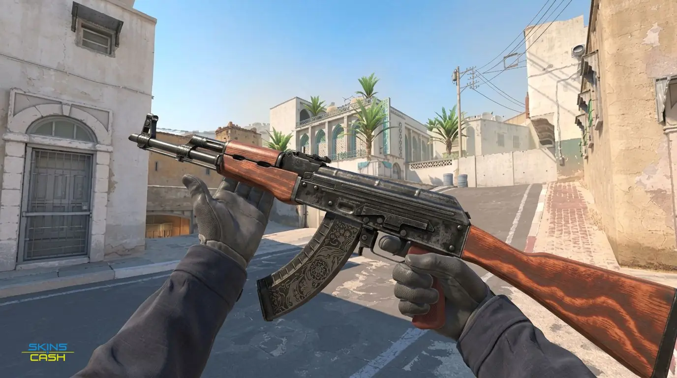 AK-47 | Cartel — In-game inspect