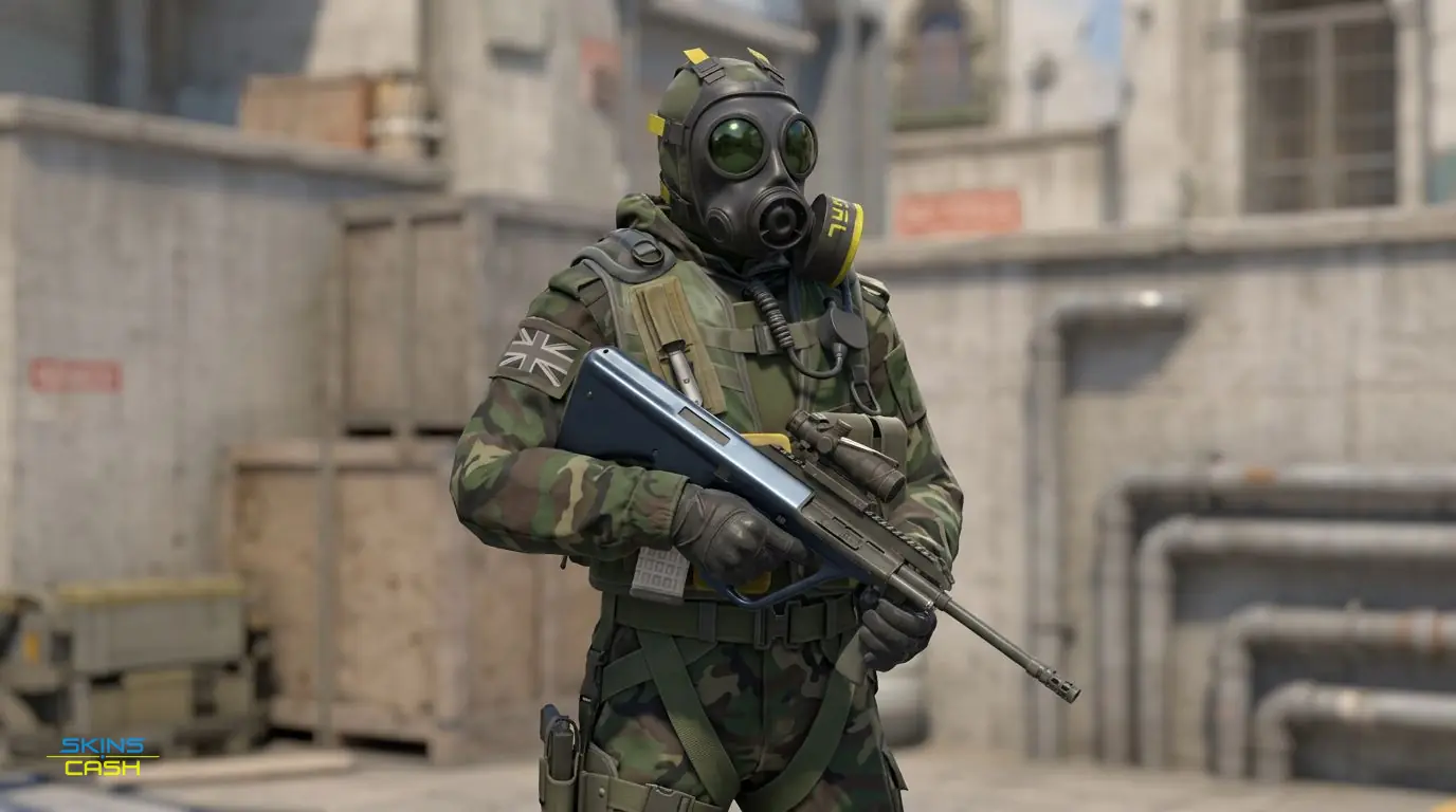 AUG | Anodized Navy — In the field
