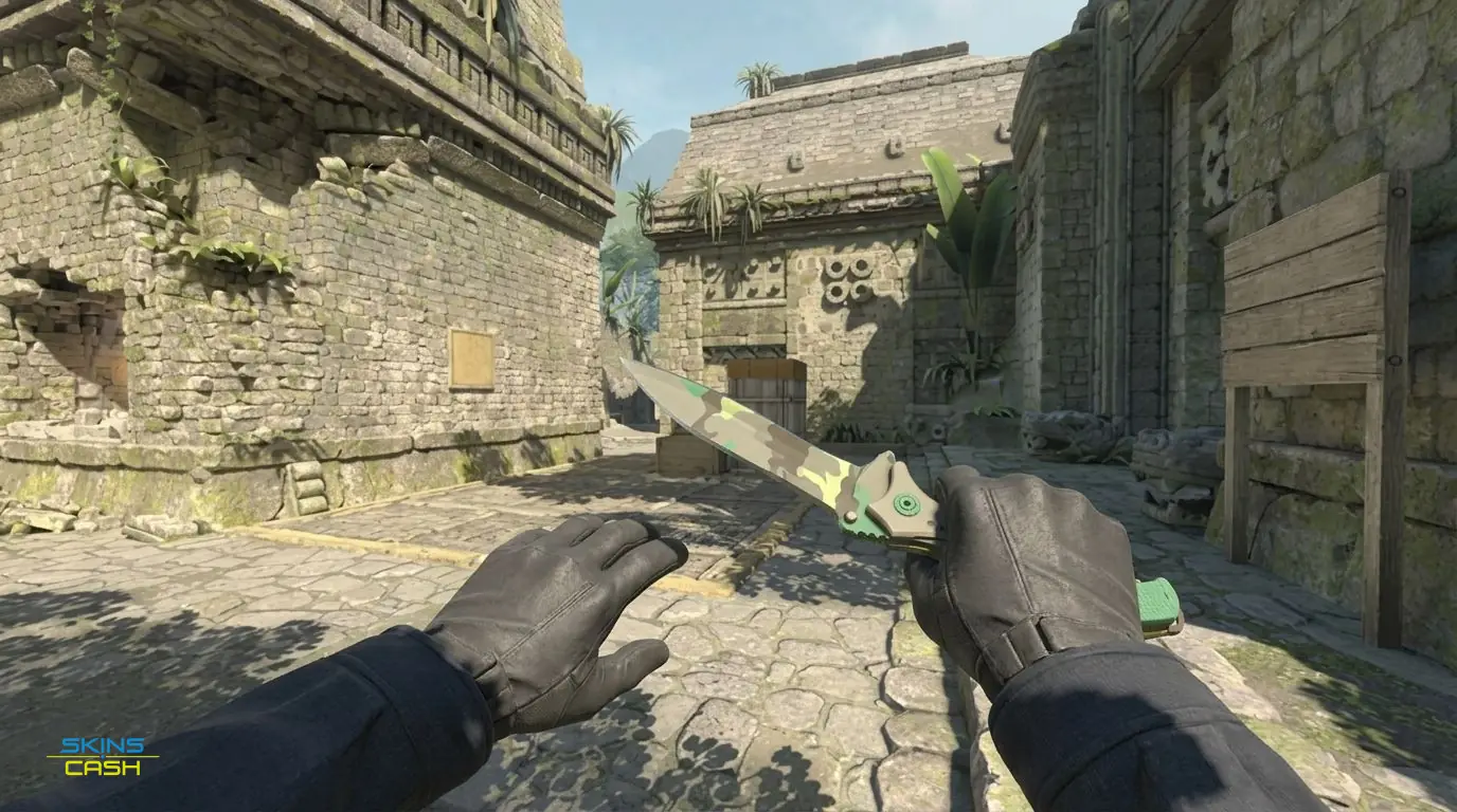 ★ Nomad Knife | Boreal Forest — In-game inspect