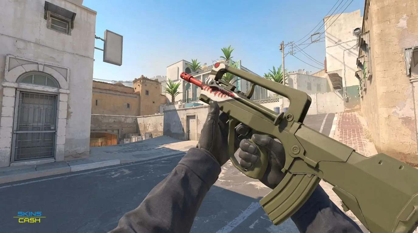 FAMAS | Spitfire — In-game inspect