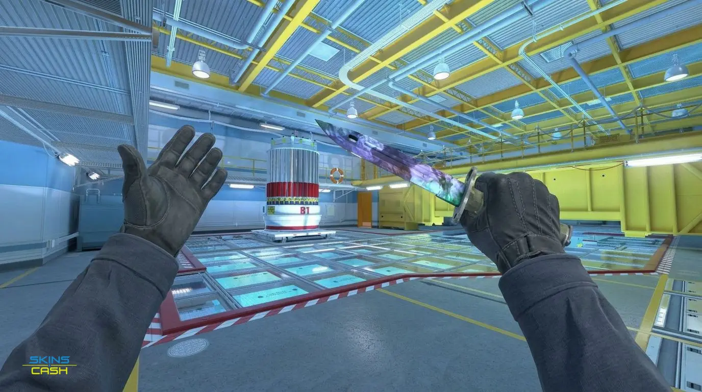 ★ Bayonet | Gamma Doppler Phase 1 — In-game inspect