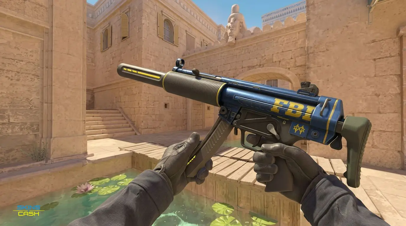 MP5-SD | Agent — In-game inspect