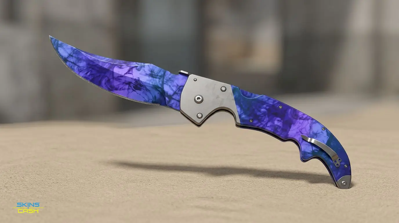 ★ Falchion Knife | Doppler Sapphire — Product view