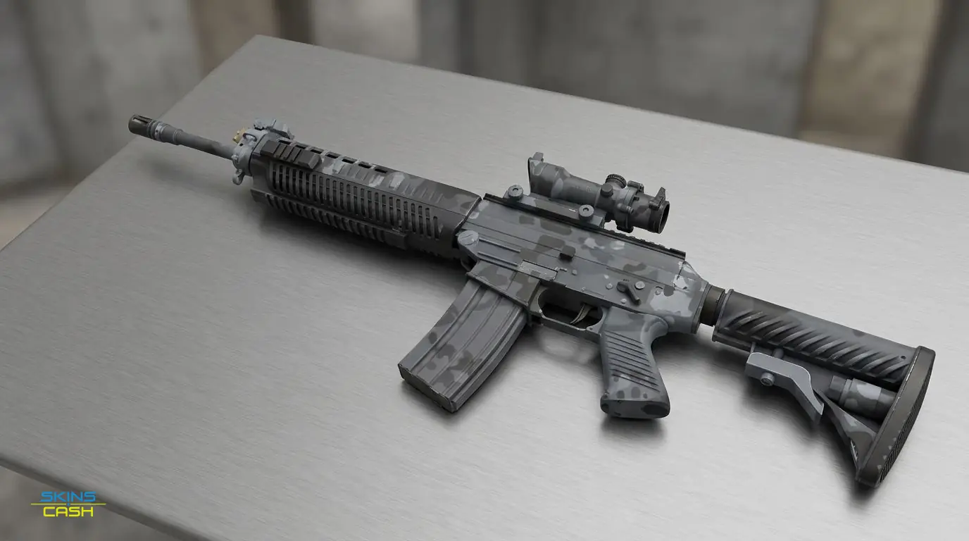 SG 553 | Night Camo — Product view