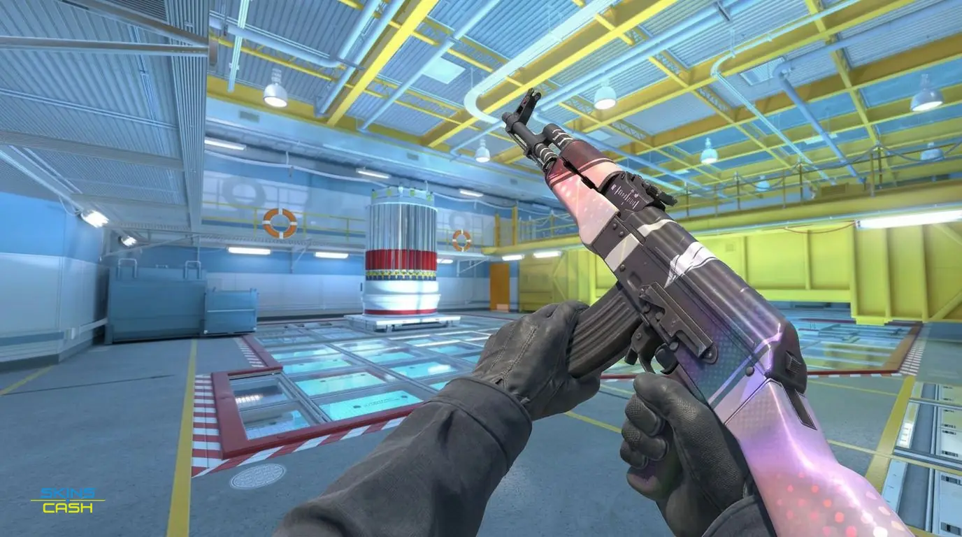 AK-47 | Crossfade — In-game inspect